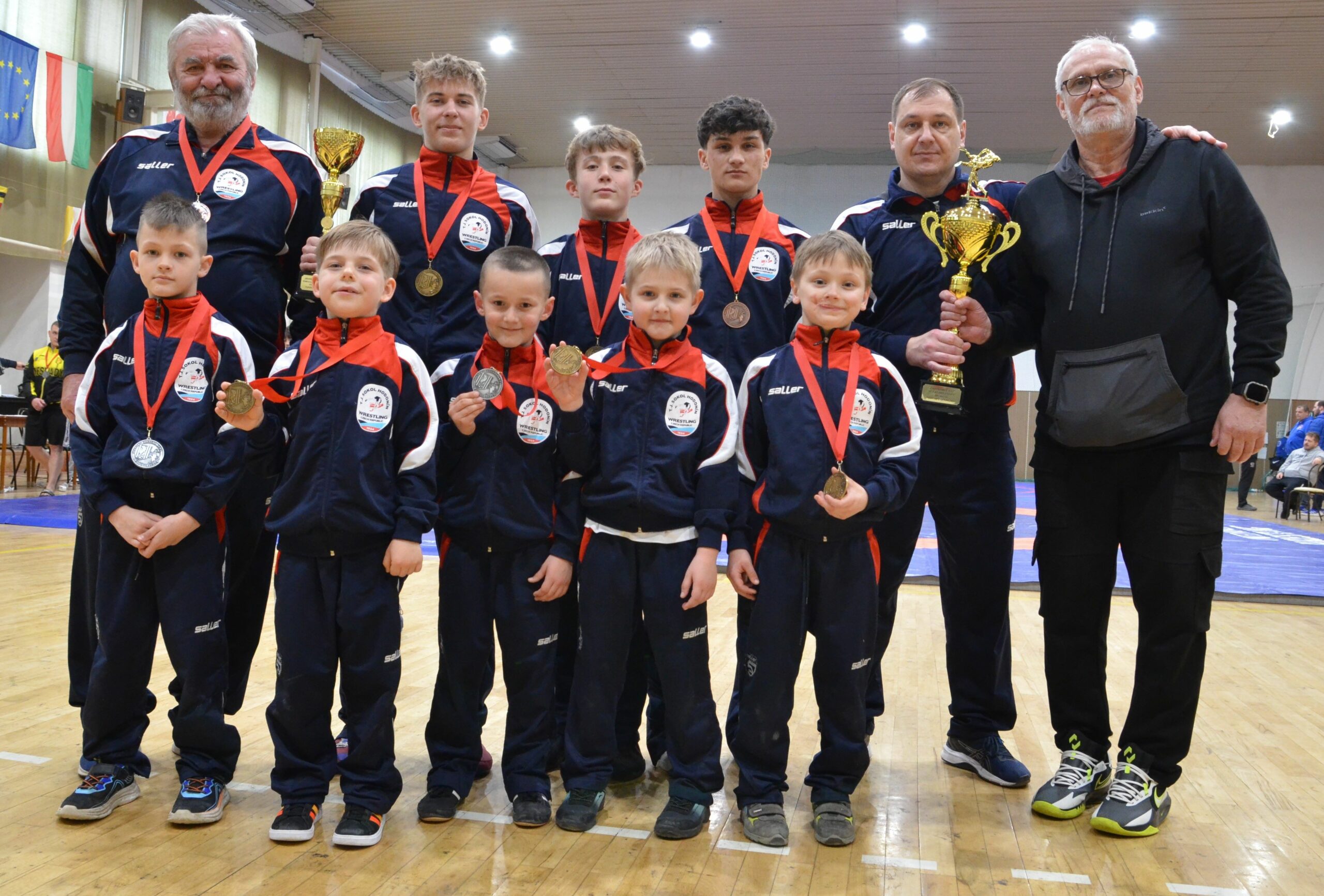 Hodonínští zápasníci zazářili na mezinárodním turnaji v Nesvadech.