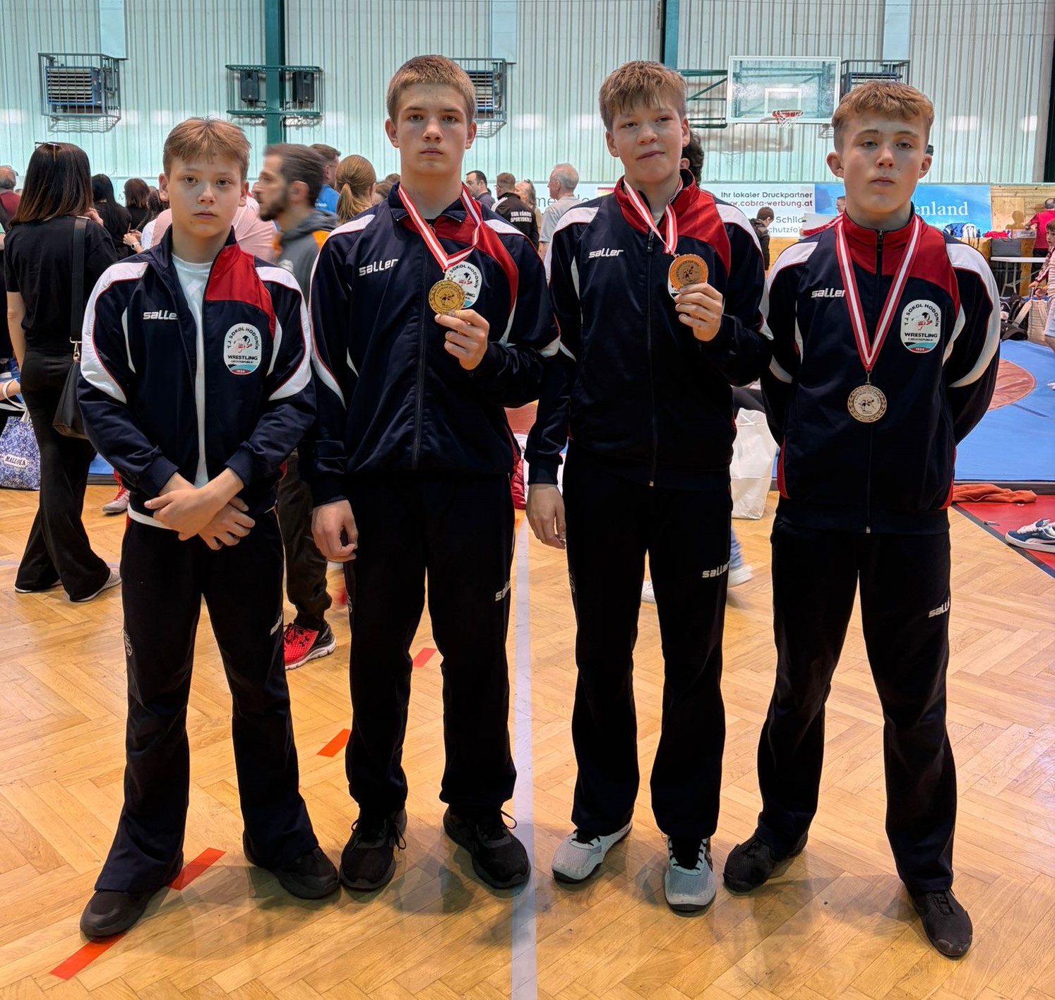 Hodonínský zápasník Jan Navrátil je mezinárodním mistrem Rakouska