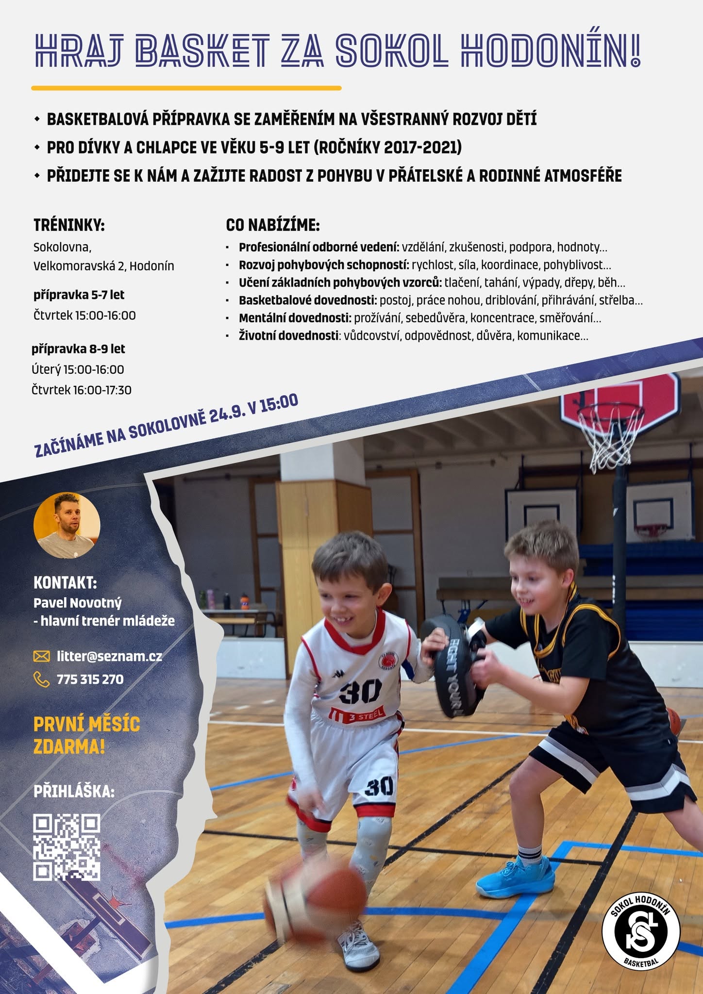 Nábor do basketbalu