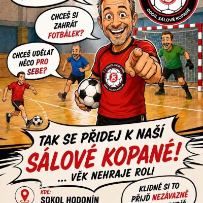Nábor do sálové kopané