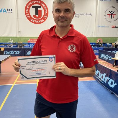 Mezinárodní pinkponkový víkend v Ostravě: Martin Zlámal vybojoval kvalifikaci na MS 2027