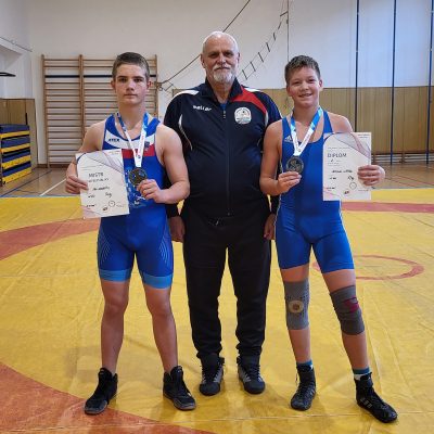 Hodonínský zápasník Navrátil je Mistrem republiky, družstvo U7 zvítězilo v Prostějově